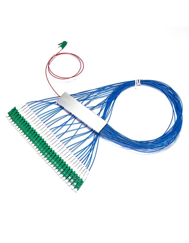 1x32 PLC Fiber Splitter, Mini Module, 900μm, LC/APC, Singlemode