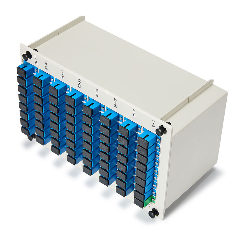1x32 PLC Fiber Splitter,  LGX Cassette, SC/APC/UPC, Singlemode