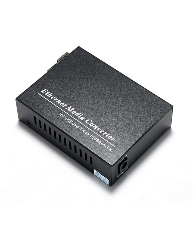 10/100/1000Base-T RJ45 to 1x 1000Base-X SFP, Gigabit Ethernet Media Converter, AC 100V~240V