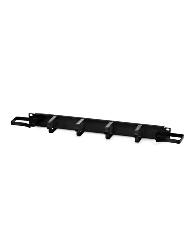 1U Metal Horizontal Cable Manager with End Rings Manager